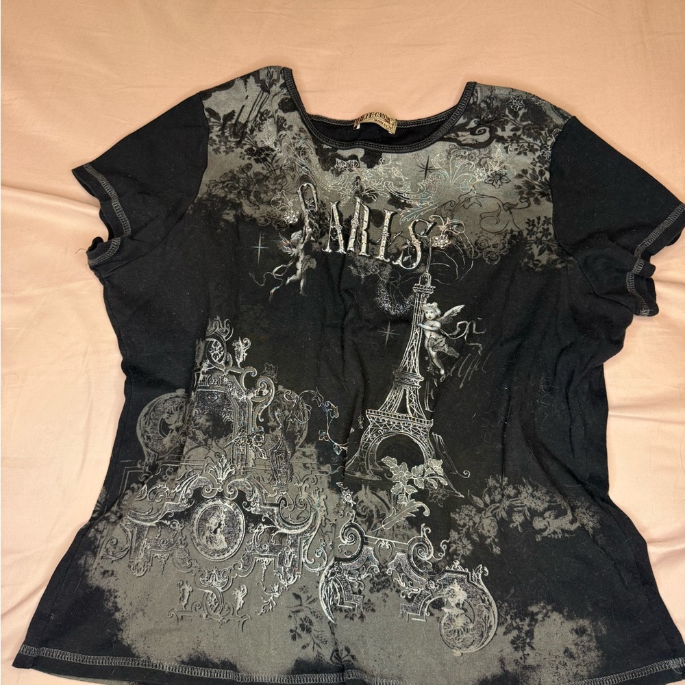 Blue canyon Paris tee